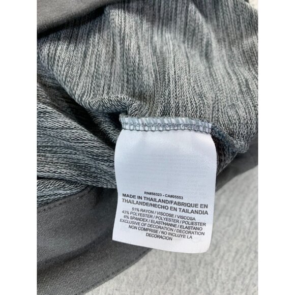 Nike Dri Fit 1/2 Zip Athletic Pullover (Men's Large) Gray - Picture 11 of 12